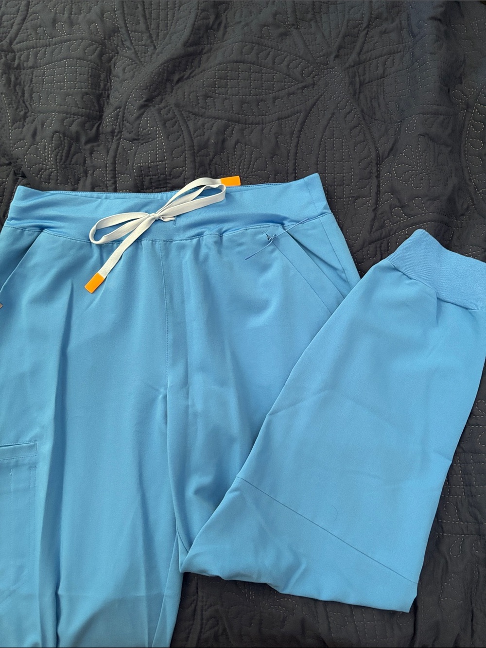 FIGS Clara Jogger Scrub Pant - Capri Blue